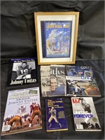 Johnny Unitas Magazines & More