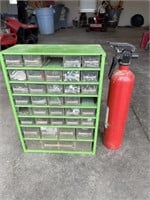 Tool Organizer & Fire Extinguisher