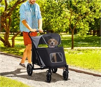 $153 One-Click Foldable Dog Stroller