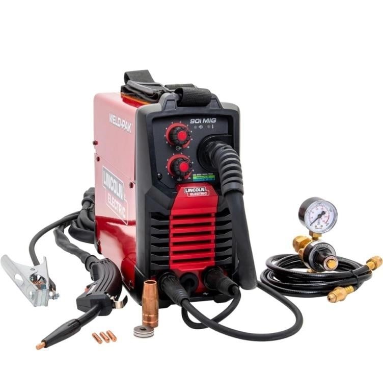 Retails $390 Lincoln Electric Welder 90i MIG and