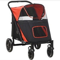 $153 One-Click Foldable Dog Stroller