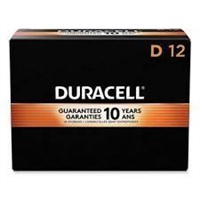 Duracell Coppertop D Batteries, 10 Count Pack, D