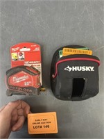 milwaukee tape measure with Husky pouch