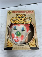 Costume Jama clown and skeleton masks