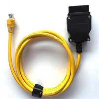 UAOOK Ethernet Enet RJ45 Yellow OBD OBDII OBD2 Cod