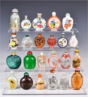 Group of 23 Snuff Bottles