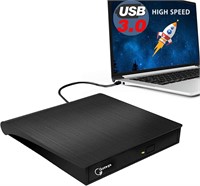 Gotega DVD Drive  USB 3.0  PC/Mac Compatible
