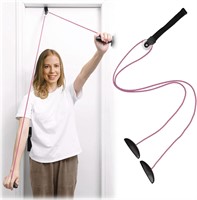 Over Door Shoulder Pulley Therapy System  Pink