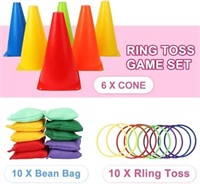 *See Decl* 18-Pc Easter Ring Toss Set