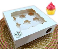 Mini Cupcakes Boxes; Mini-Cupcake Boxes Holds 9