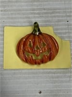 Pumpkin decorative pin