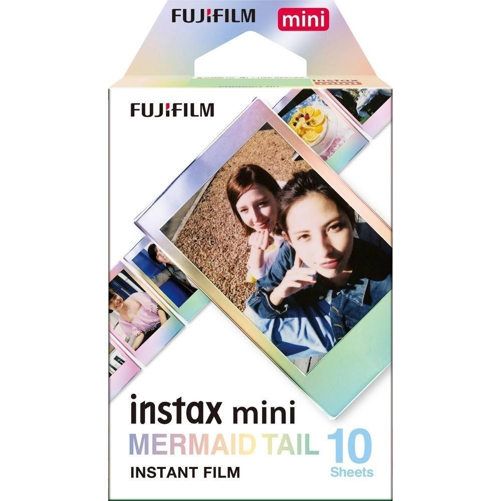 Instax Mini Colour Film Mermaid Tail - 10 Shots