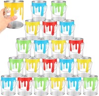 Rtteri 12pk 5 Colorful Paint Cans with Lids