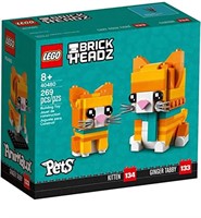 LEGO BrickHeadz Ginger Tabby Cat set