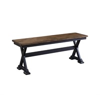 New Wood Dining Bench in Chickory and