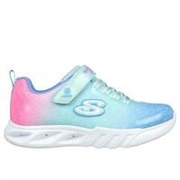 Skechers Girls 3 Youth Blue Sneaker $50