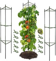 GROWNEER 3 Packs Tomato Cages for Garden, 51 Inche