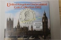1982 United Kingdom Uncirculated Coin Set