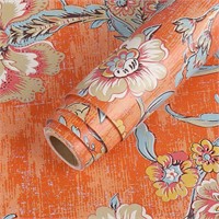 Vintage Floral Peel & Stick Wallpaper