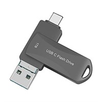 1TB USB Flash Drive for Phone, Dual USB3.1 to USB