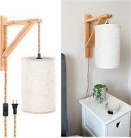($75) Hemp Rope Wall Lamps for Bedroom