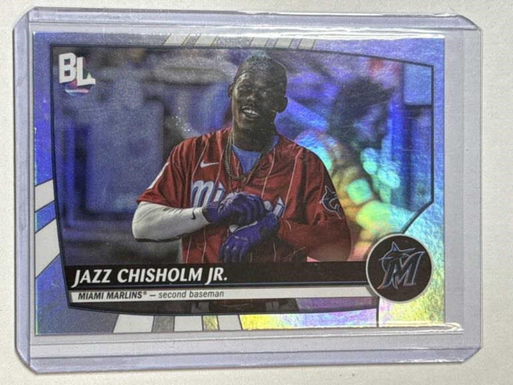 2023 Topps BL Rainbow Foil #224 Jazz Chisholm Jr.!
