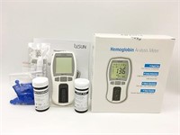 Lysun Hemoglobin Meter kit with 25pcs Strips, WHIT