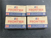 4 boxes of Frontier Cartridge 5.56  62grain, BTHP