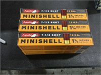 120 rounds of 12 gauge minishells 1 3/4”