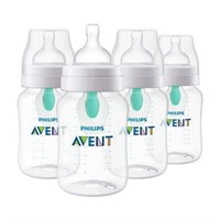 Philips AVENT Anti-Colic Bottles  9oz  4pk  Clear