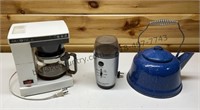 Tea Pot, Coffee Maker, Coffee Grinder