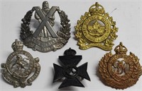 WW2 Military Hat Badges