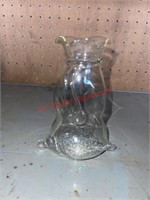 Smaller Blown Glass Sack Vase  (backhouse)