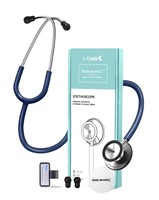 FriCARE Navy Blue Stethoscope - Stethoscopes for N