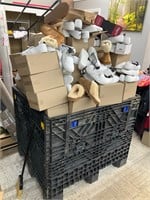 Pallet of shoes