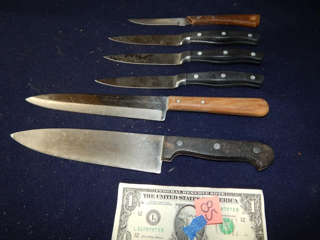 6ct Kitchen Knives