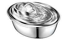 ORSDA Cat Water Fountain Stainless Steel, 2L Pet F