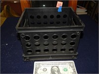 Sterilite Black Crate 9" L x 7-3/4" W x 6-1/8" T