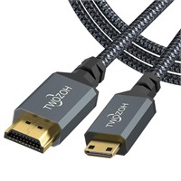 Twozoh Mini HDMI to HDMI Cable 1FT, Short High-Spe