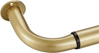 Mayrhyme Curtain Rod 84-120 Antique Gold