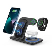 3 In 1 Phone Dock For IPhone 14Pro Foldable Wirele