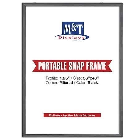 M&T Displays Snap Frame  1.25 (36x48)