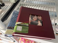 Two empty photo albums  (backhouse)
