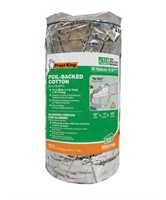 Frost King foil backed cotton insulation