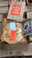 Old stamps and stamp books