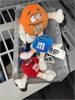 Official M&M magnets and stuffy  (backhouse)