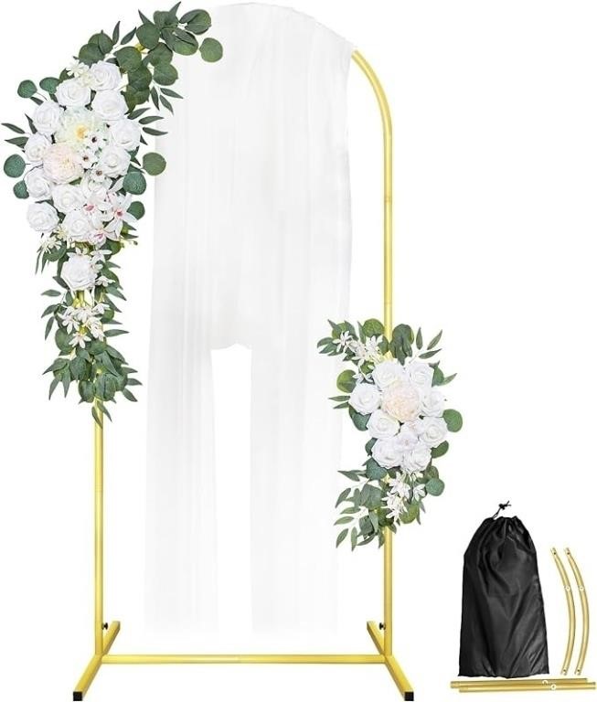 A3327 Arch Backdrop Stand, 5.9FT, Gold