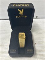 Playboy watch with genuine diamond?