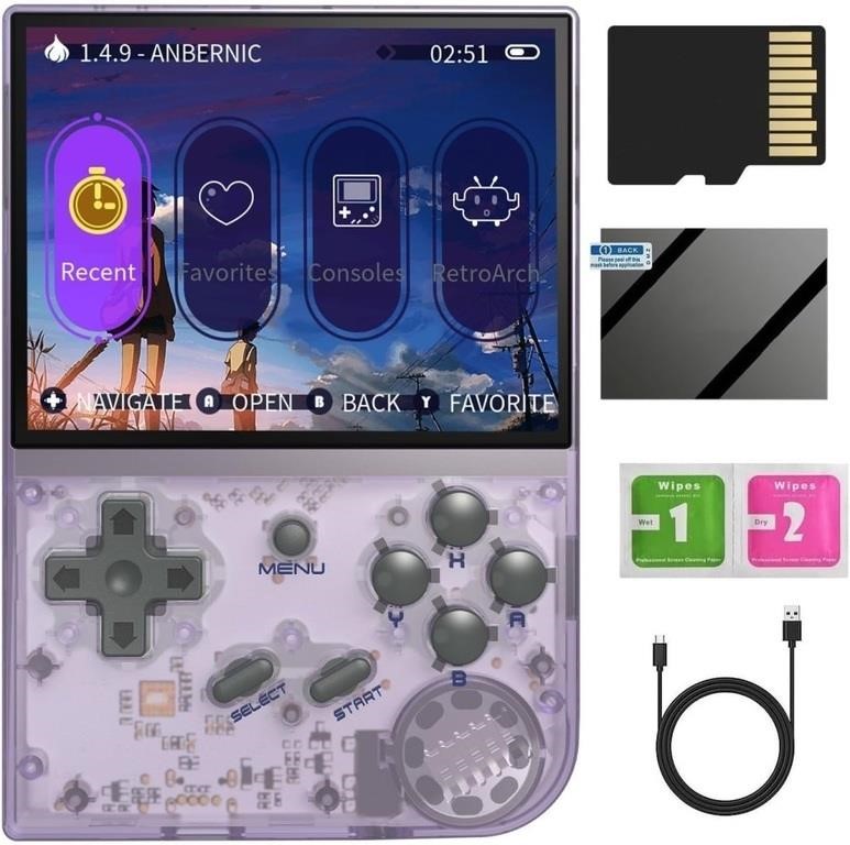 RG35XX Handheld Game Console , Dual System Linux+G