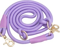 7FT Nylon Rope Dog Leash Lavender 7FT * 10MM